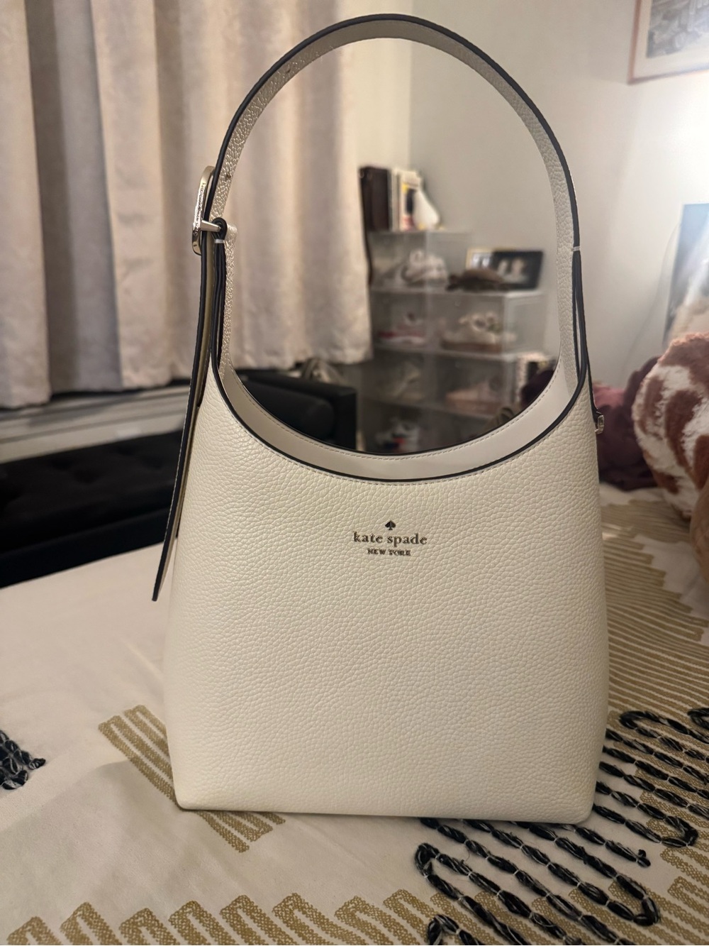 Kate spade White Leather Shoulder Bag